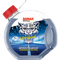 SONAX Scheibenreiniger Antifrost & Klarsicht,  Winterbeast 01354000,  3 Liter - Flasche