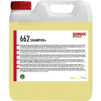 SONAX Spezialshampoo Shampoo+,  alkalisch 6626000,  10 Liter - Kanister