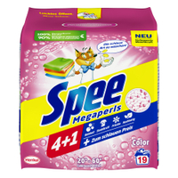 Spee Megaperls 4+1 Colorwaschmittel SM19C,  1, 14kg - Packung für ca. 19 Waschladungen