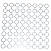 Spülbeckenmatte aus Polyethylen 12045202,  weiß