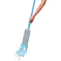 Spontex Easy Max+ Wischmop mit Mikrofaserbezug,  360 °C drehbar 19800139,  1 Set = 1 Bodenwischer inkl. 1 Mikrofaserbezug