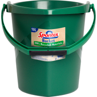Spontex Eco Green Eimer,  10 Liter 19800212,  1 Eimer