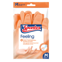 Spontex Feeling Handschuh 12110087,  1 Paar,  Größe: 7-7, 5