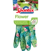 Spontex Flower Gartenhandschuhe,  Anti-Rutsch Noppen 12973038,  1 Paar,  Größe: 8 - 8, 5