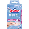 Spontex Multi x20 Einmalhandschuhe 12.939.357,  1 Packung = 20 Stück,  Größe 7-7, 5 (M),  Farbe: weiß