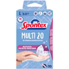 Spontex Multi x20 Einmalhandschuhe 12.939.358,  1 Packung = 20 Stück,  Größe 8-8, 5,  Farbe: weiß