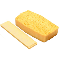Spontex Quellschwämme aus Viskose 33711010,  1 Packung = 10 Stück,  Größe Maxi (153x113x37 mm)
