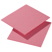 Spontex Spongyl 26,  Schwammtuch,  5, 8 mm Stärke,  rosa 95010026,  1 Packung = 10 Tücher