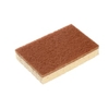 Spontex Sponrex 100 Scheuerschwamm,  braun-weiß Sponrex 100,  1 Packung = 10 Schwämme