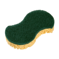 Spontex Sponrex 33 Scheuerschwamm,  grün-beige Sponrex 33,  1 Karton = 6 Packungen à 10 Schwämme