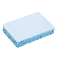 Spontex Sponrex 79 Scheuerschwamm,  Synthetik-Zellulose,  weiß-blau 95020079,  1 Packung = 10 Schwämme