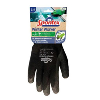 Spontex Winter Worker,  Strickhandschuhe,  latexbeschichtet 12311119,  1 Paar,  Größe: 9 - 9, 5 (XL)