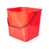 Sprintus Fahrwageneimer,  27 Liter 301076,  Farbe: rot