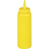 Stalgast Dosierflasche Squeeze,  0, 35 Liter,  Ø 55 mm KK080121,  Farbe: gelb,  für Senf