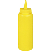 Stalgast Dosierflasche Squeeze,  0, 35 Liter,  Ø 55 mm KK080121,  Farbe: gelb,  für Senf