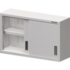 Stalgast Hängeschrank,  Schiebetüren,  Breite 1000 mm,  Edelstahl VHS12452,  Maße: (B x T x H) 1200 x 400 x 600 mm,  verschweißt
