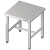 Stalgast Kochtopf-Untergestell,  Edelstahl VUG05550,  Maße: (B x T x H) 500 x 500 x 450 mm,  verschweißt