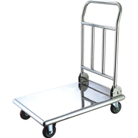 Stalgast Transportwagen für Thermoboxen,  Edelstahl,  klappbar LT0701740,  Maße (B x T x H): 740 x 480 x 870 mm