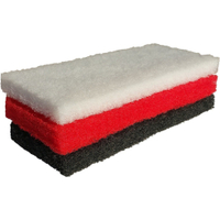 Star brite Schrubberpad,  groß 40123W,  Farbe: weiß,  weich