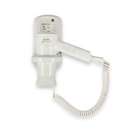 Starmix HFTW 12 R Föhn mit Wandhalterung 012940,  Farbe: weiß