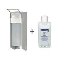 Sterillium Virugard Händedesinfektionsmittel 500ml + Spender 1 Aktions-Set zum Sonderpreis