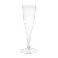 Stiel-Gläser 0, 1 Liter PS glasklar 95422,  1 Packung = 500 Stück