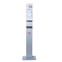 STOKO Spendersäule,  silber INFOFLDISP,  Ohne Spender