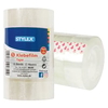 STYLEX Klebefilm 41351,  Maße (B x L): 18 mm x 33 m,  1 Packung = 5 Stück