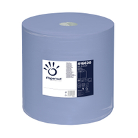 Superior Wiper Roll Blue Papierputzrolle,  blau 1 Paket = 1 Rollen à 1000 Blatt
