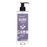 SURE Antibac Hand Wash Free Waschlotion 101104107,  1 Karton = 18 x 0, 48 Liter - Pumpflasche