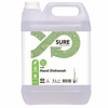 SURE Hand Dishwash Öko-Spülmittel 101100604,  1 Karton = 2 x 5 l - Kanister