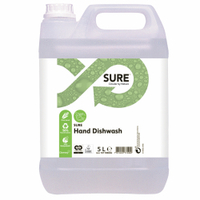 SURE Hand Dishwash Öko-Spülmittel 101100604,  1 Karton = 2 x 5 l - Kanister
