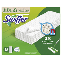 Swiffer Anti Staub Tücher SW5944,  Ersatzpack = 18 Tücher mit Febrezeduft