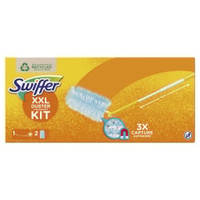 Swiffer Staubmagnet XXL Starterkit Staubwischer 304615,  1 Set = 1 Teleskopstange + 2 Tücher