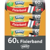 Swirl Müllbeutel Reißfest,  mit Fixierband,  60 Liter 4006508957613,  1 Karton = 6 Rollen à 10 Beutel
