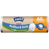 Swirl Müllbeutel Zugband Reißfest & Dicht,  60 Liter 4008871216410,  1 Karton = 9 Rollen à 10 Stück