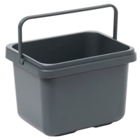 TASKI Eimer,  7 Liter 7517242,  Farbe: grau
