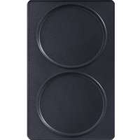 Tefal Pfannenkuchen Snack Collection,  3-teilig XA8010,  1 Set = 2 Pfannenkuchen Platten inkl. Rezeptheft