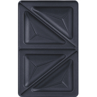 Tefal Sandwichplatten Snack Collection,  3-teilig XA8002,  1 Set = 2 Sandwichplatten inkl. Rezeptheft
