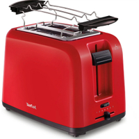 Tefal Toaster Vita,  800 Watt TT1A25,  Farbe: rot