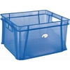 Teko-Uni Stapelbox 25058299,  transparent farbig,  41 x 34, 5 x 24, 5 cm