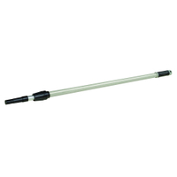 Teleskopstab Aluminium-Fiberglas,  114-200 cm 84962210,  Farbe: silber/schwarz