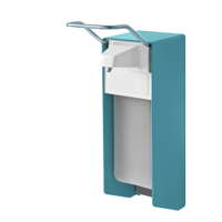 TEMDEX Sanpure Desinfektionsmittel- & Seifenspender,  Aluminium Kurzer Armhebel,  Edelstahlpumpe