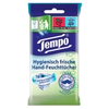 Tempo Feuchttücher Hände,  hygienisch 830367,  1 Packung = 10 Stück