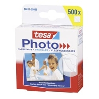 tesa Photo Klebepads 806591,  1 Packung = 500 Stück