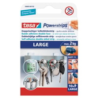 tesa Powerstrips Large Klebestreifen 58000-00102-00,  1 Packung = 10 Strips