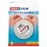 tesafilm von Hand abreißbar 809182,  1 Rolle = 25 m x 19 mm