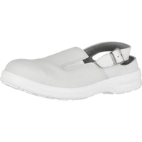 teXXor Sicherheitsclogs SB-E-A BORDEAUX,  weiß 1 Paar,  Größe: 39