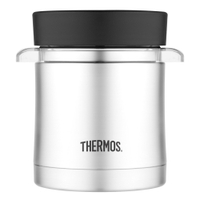 Thermos Premium Micro Speisegefäß,  0, 35 Liter 4006.205.035,  Farbe: steel/black