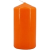 Tischkerze,  orange 1 Packung = 5 Stück,  ca. 18 Stunden Brenndauer